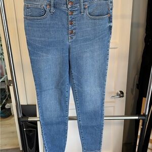 Madewell Women's Skinny Jeans in Classic Blue